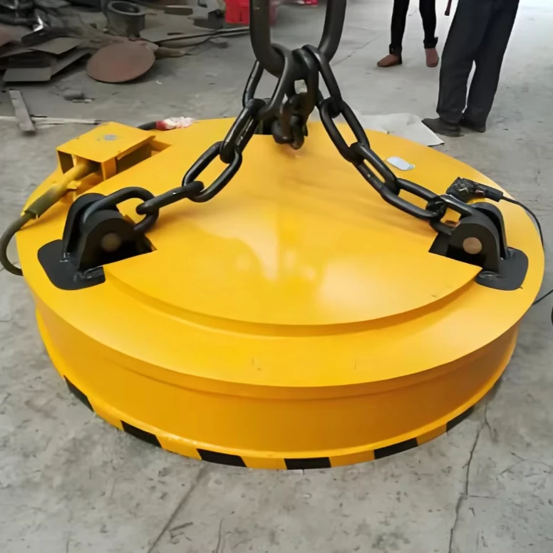 High Quality Crane Lift Electromagnet Engine Lifting Electromagnet Crane For Steel Plate