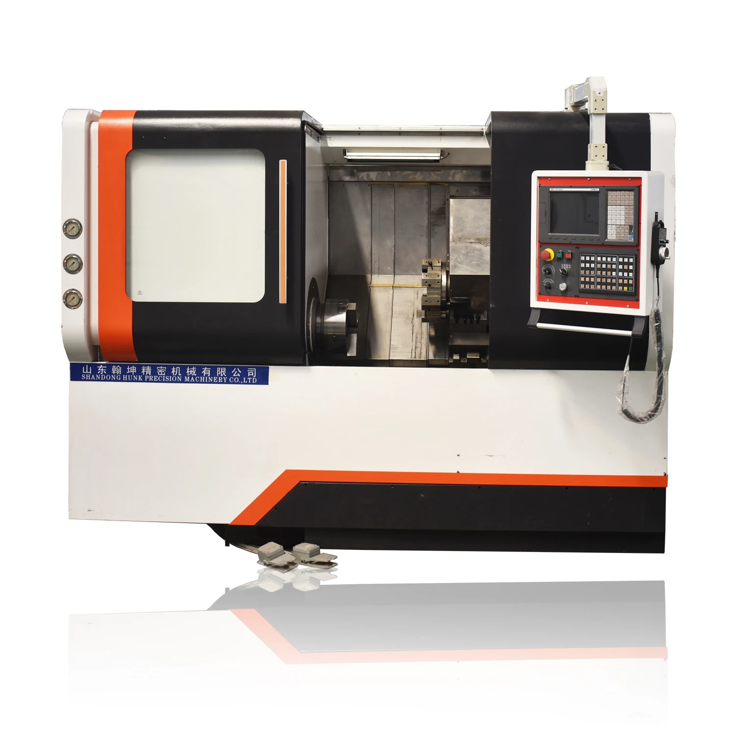 Cnc токарная обработка производитель CK50L с компьютерным управлением токарный станок с ЧПУ работы магазина