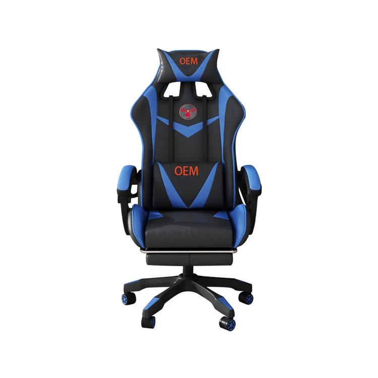 
 Современные Простые компьютерные игровые гонки с подставкой для ног, фабричное Дешевое кресло для дома и офиса  