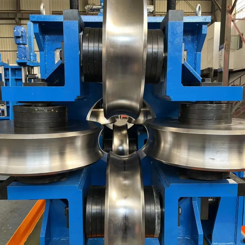 Large Size Square Pipe Roll Forming Machine Steel Tube Mill