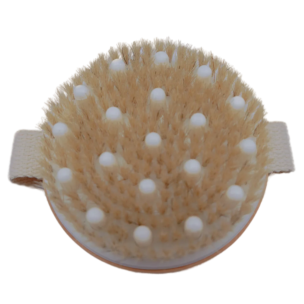 Cost Effective Wooden Boar Bristle Brush Bamboo Bristles Chinese Fad Sturdy Dry Brushes For Skin Wholesale