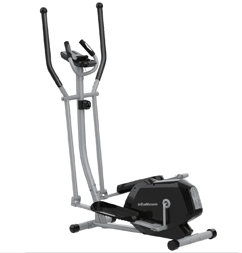 Multi Function Home Fitness Equipment Walker Stepper Exercise Bike Elliptical Cross Trainer Black Unisex Steel Sales Wheel Color