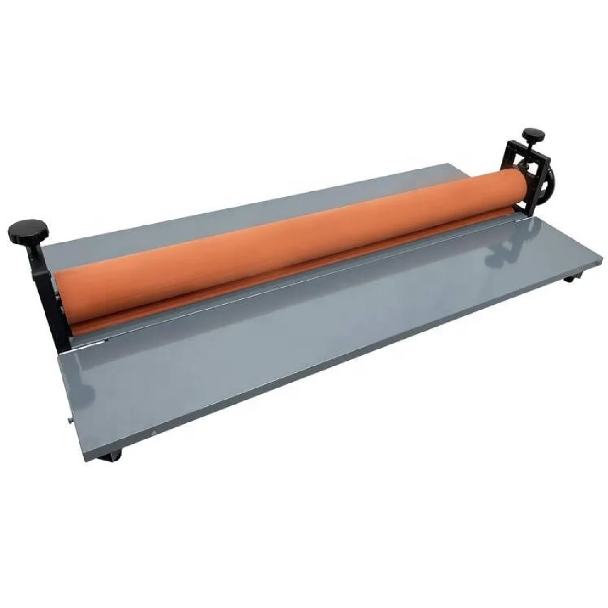 lBS1000 39 Inch Cold Laminator Machine Manual Vinyl Photo Film Cold Laminator Hand Crank Pressure Cold Roll Laminator In Factor