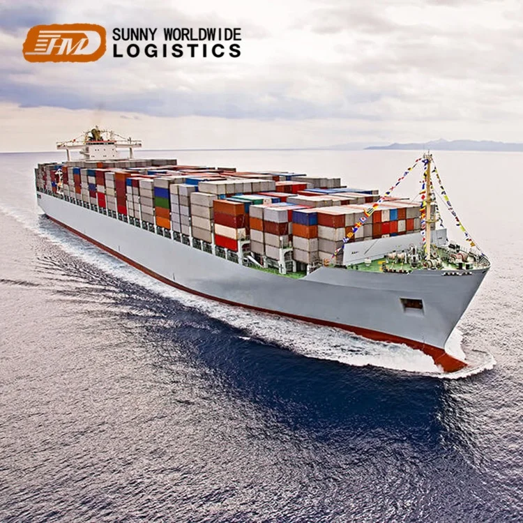 20ft 40ft FCL LCL container sea freight forwarder from China to Europe America Asia South Africa sea shipping agent