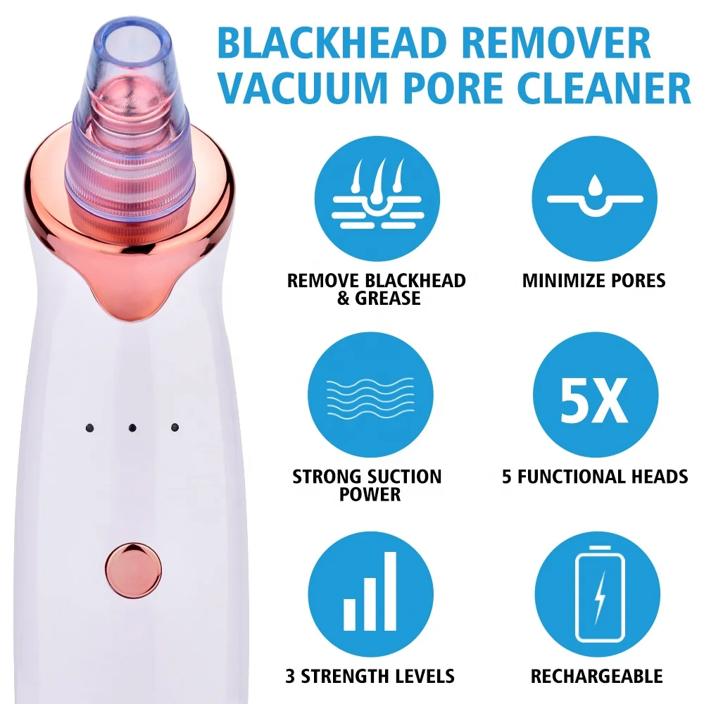 Wholesale Electric Pore Cleaner Skin Care Blackhead Remover Vacuum