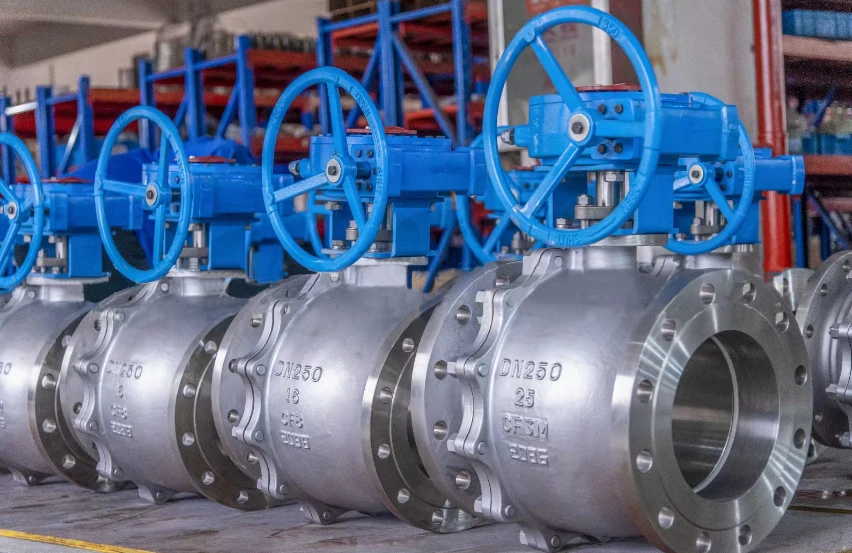 Industrial  Turbine Turbo ball valve industrial Globe Valves trunnion mounted ball valve