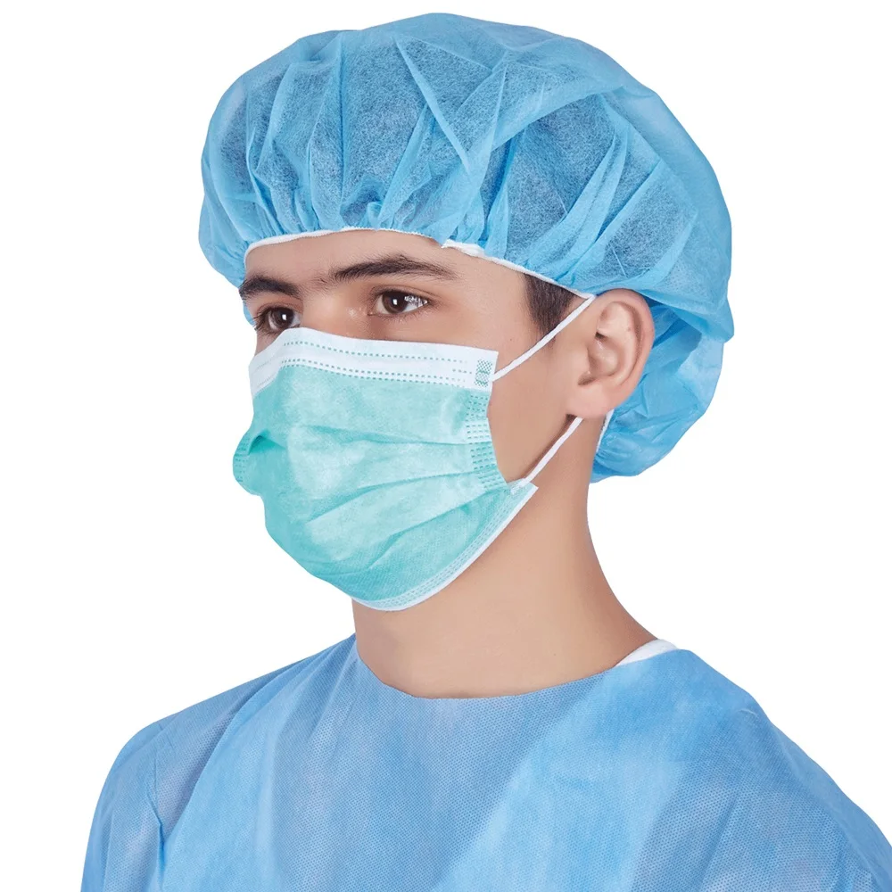 EN14683 Standard Filter Efficiency 99% Customized Wholesale Breathable Medical 3 Ply Surgical Face Mask Disposable Medical Mask