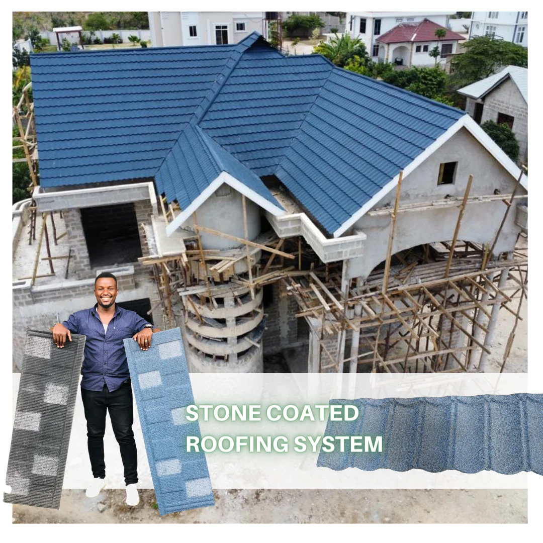 Roof Shingles Panel Sheets Stone Coated Roofing Material Stone Coated Steel Roofing dachplatten preise