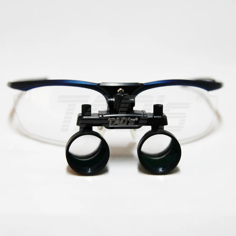 Galilean NS2.5x  magnifiers dental surgical loupes medical instrument optical glass P2 Black