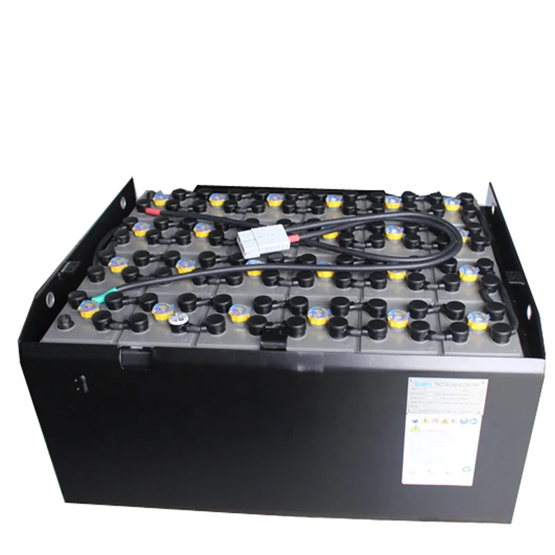 Rechargeable electric forklift battery 48V 660Ah 11VBS660 traction lead acid battery for electric reach truck