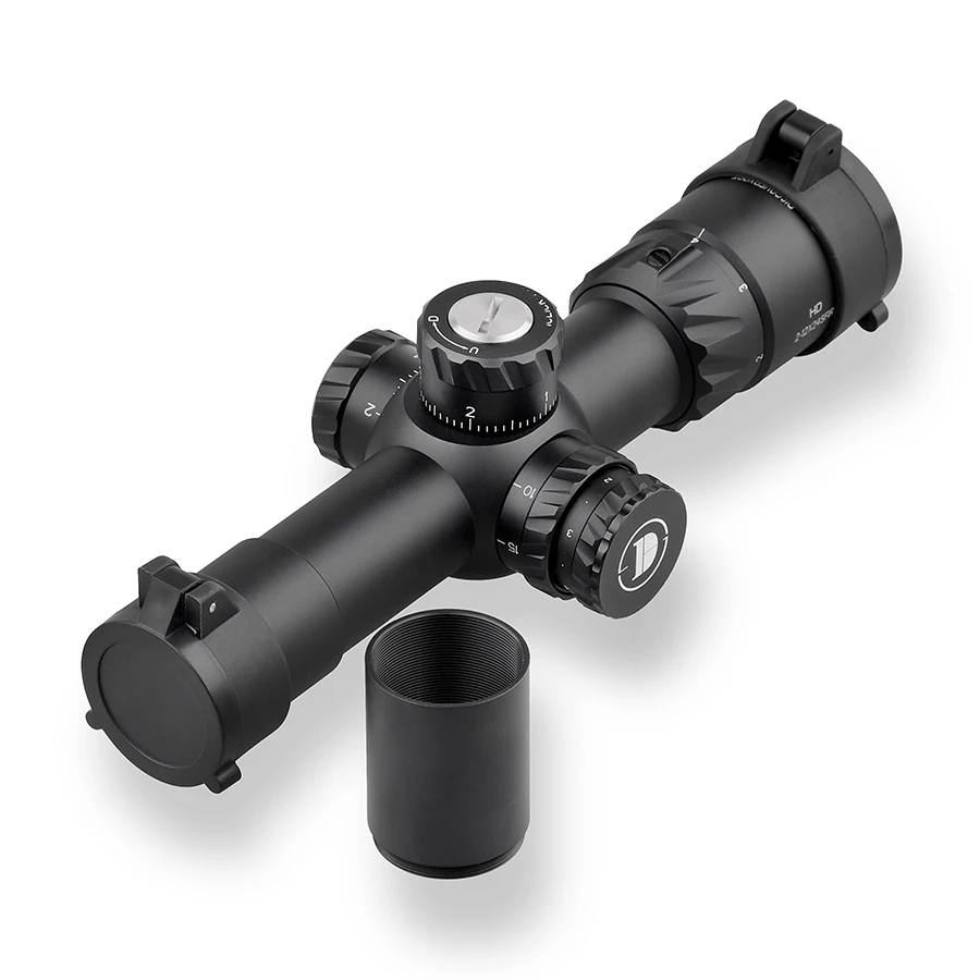 Компактный прицел высокого качества расширенный для охоты HD 2-12X24SFIR FFP тактический
