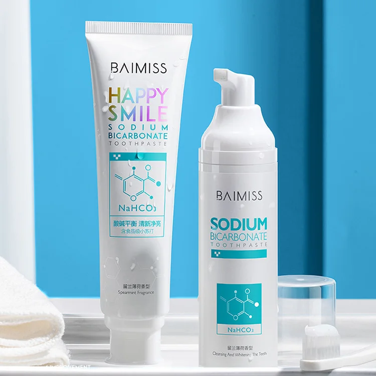 Foam Whitening Toothpaste Ultrafine Mousse Foam Deeply Cleaning Gums Stain Removal