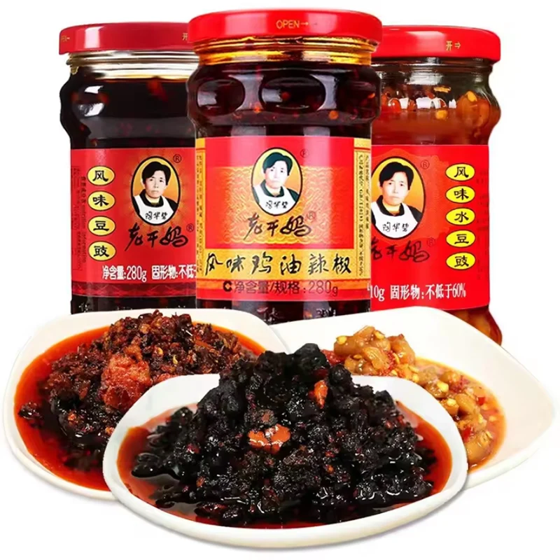 Wholesale China Hot Products 210g Laoganma Mushroom Oil Chili Hot Pot Sauce Healthy Instant Food