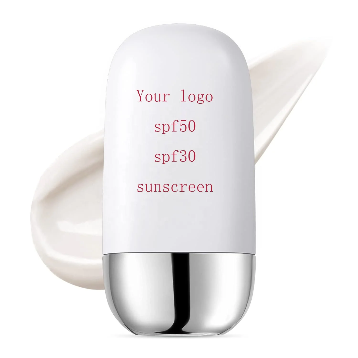 Customize Service Facial Skin Care Tinted Sunscreen Whitening Sunblock Lotion Private Label