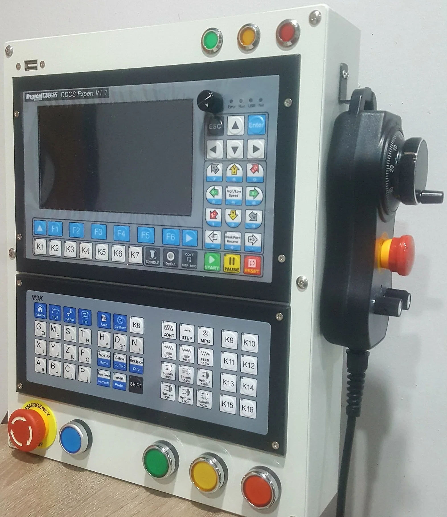 China CNC Manufacture DDCS-Expert 3Axis  G-Code Motor Controller  With Mpg For Fanuc CNC Machines CNC Machined Aluminum Parts