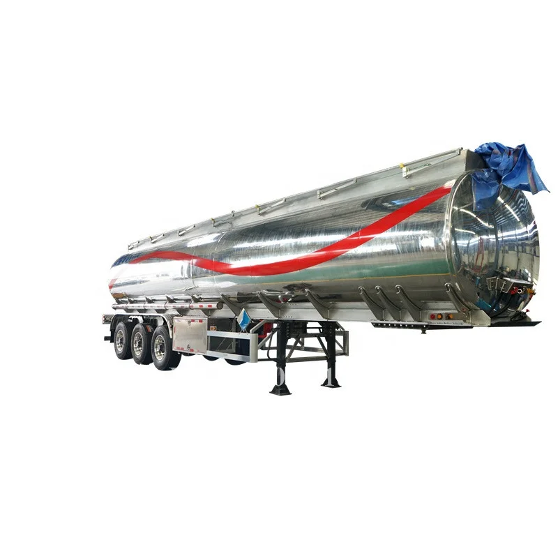 axis Semi-trailer aluminium oil tanker truck factory outlet