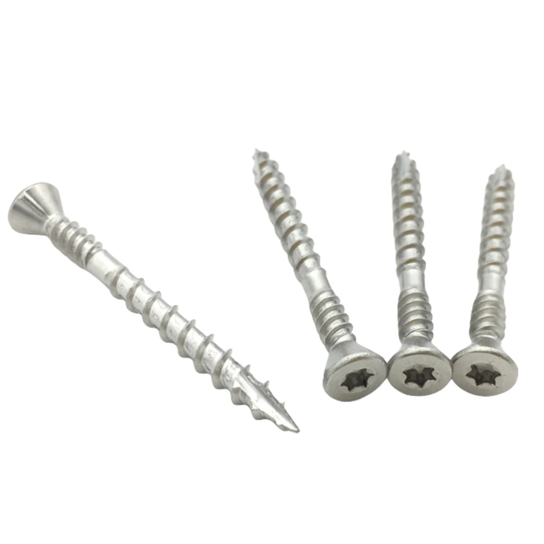 YH Oval Head Countersunk Head Torx Type17 316 Stainless Steel Deck Screws for Composite Wood