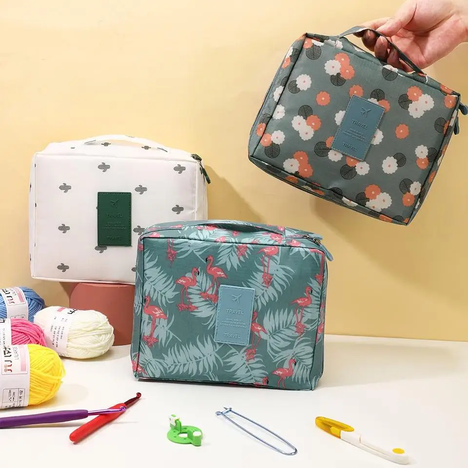 Hot sale full Crochet Starter Kit For Beginners Adults Crochet Hook Set With Case Knitting portable crochet hook set