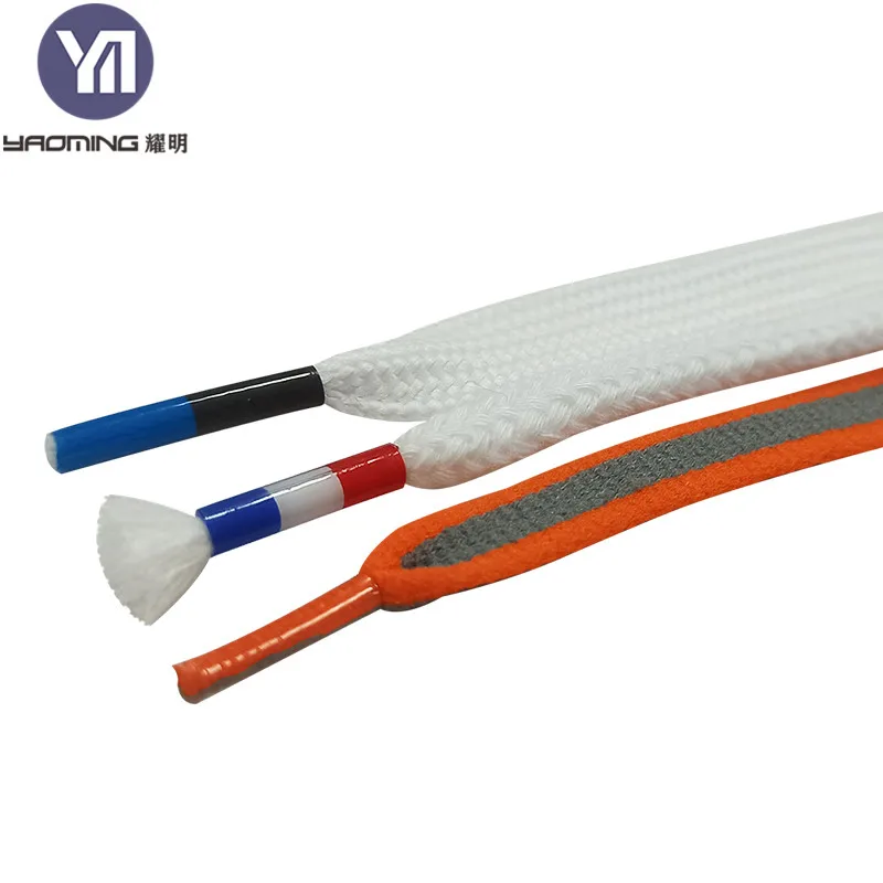 Premium Customizable Factory-Direct Shoebag Paper Bag with Flat Handle and Plastic Rope Wholesale with Cotton Rope Weaving Tape