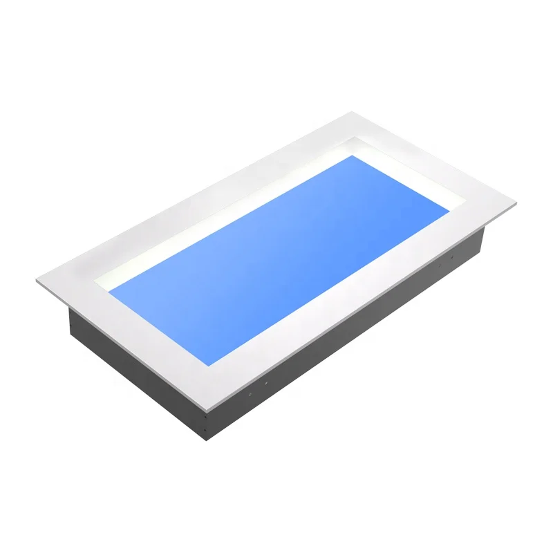 Interior Decorative Lamp Blue Sky and Sunlight LED Panel Light 1200*600mm Artificial Skylight for Hotel