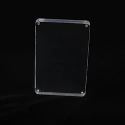 Thickened acrylic transparent strong magnetic picture frame desktop display table Plexiglass picture frame display frame