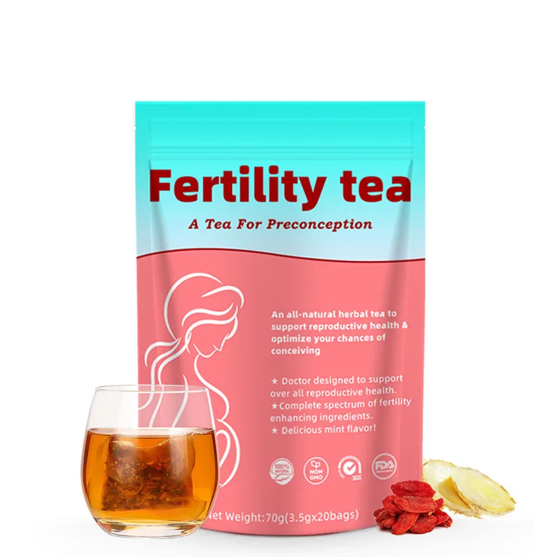 Vitahealthy OEM/ODM private label factory supply healthcare Herbal Organic Fertility Natural Ingredients Female Fertility Tea