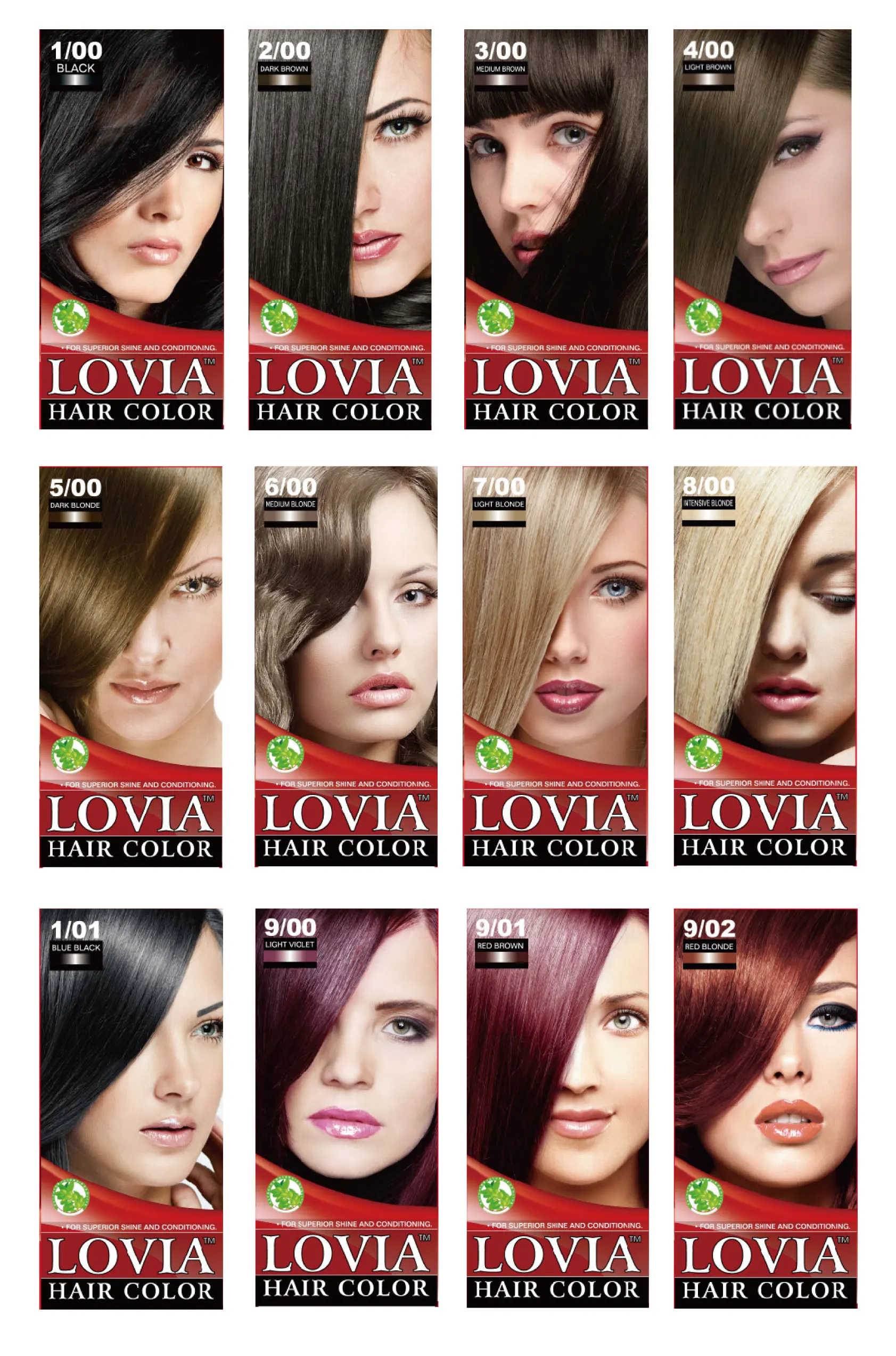 Beauty 2020 Hair Dye Hair Album HOT BEST Fashion LOVIA Hair Color Cream Kit color button Good Price