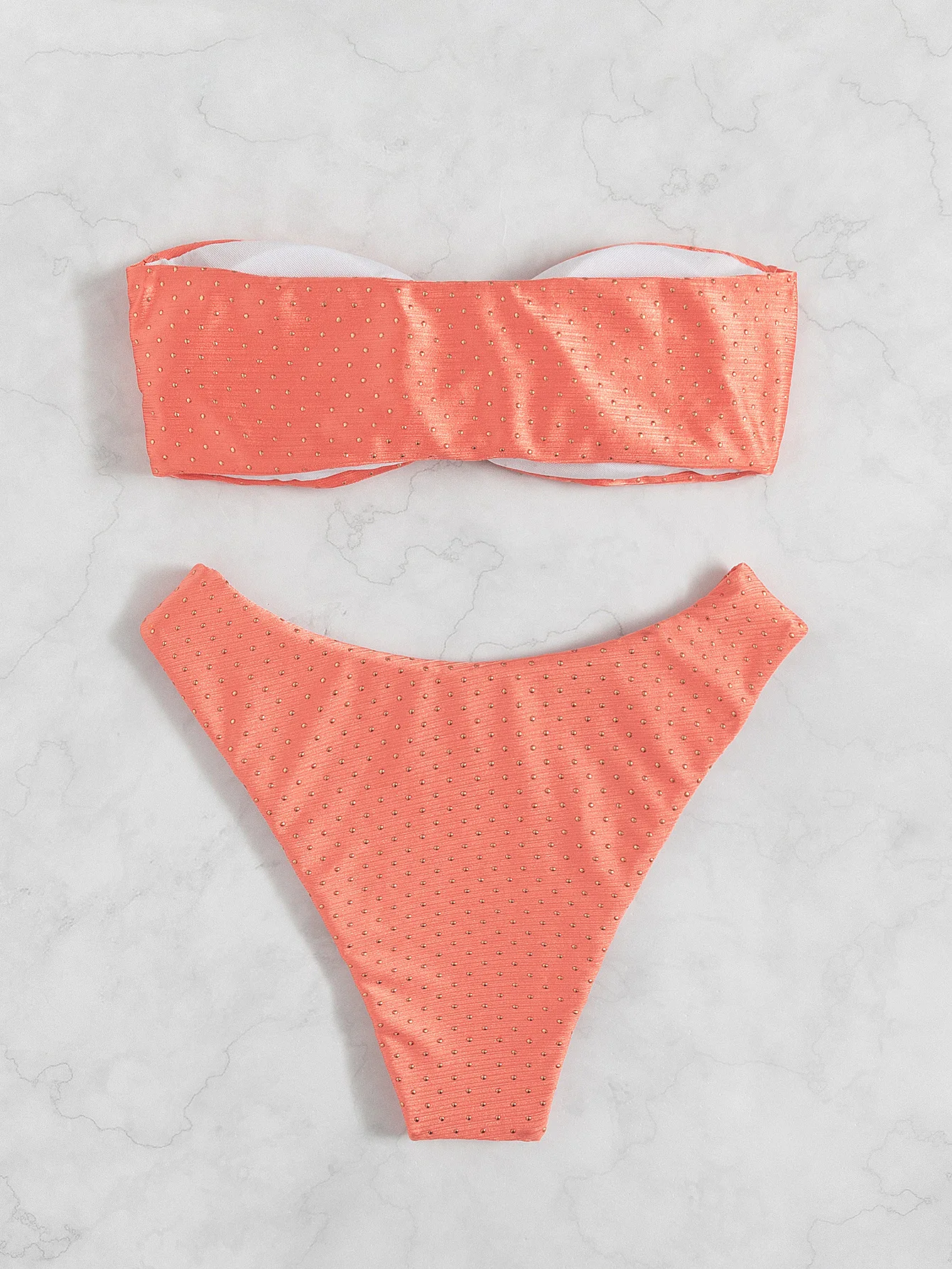 Sexy bikini 2022 bandeau swimsuit bather beachwear female swimwearSexy Hollow Bikinis Beachwear