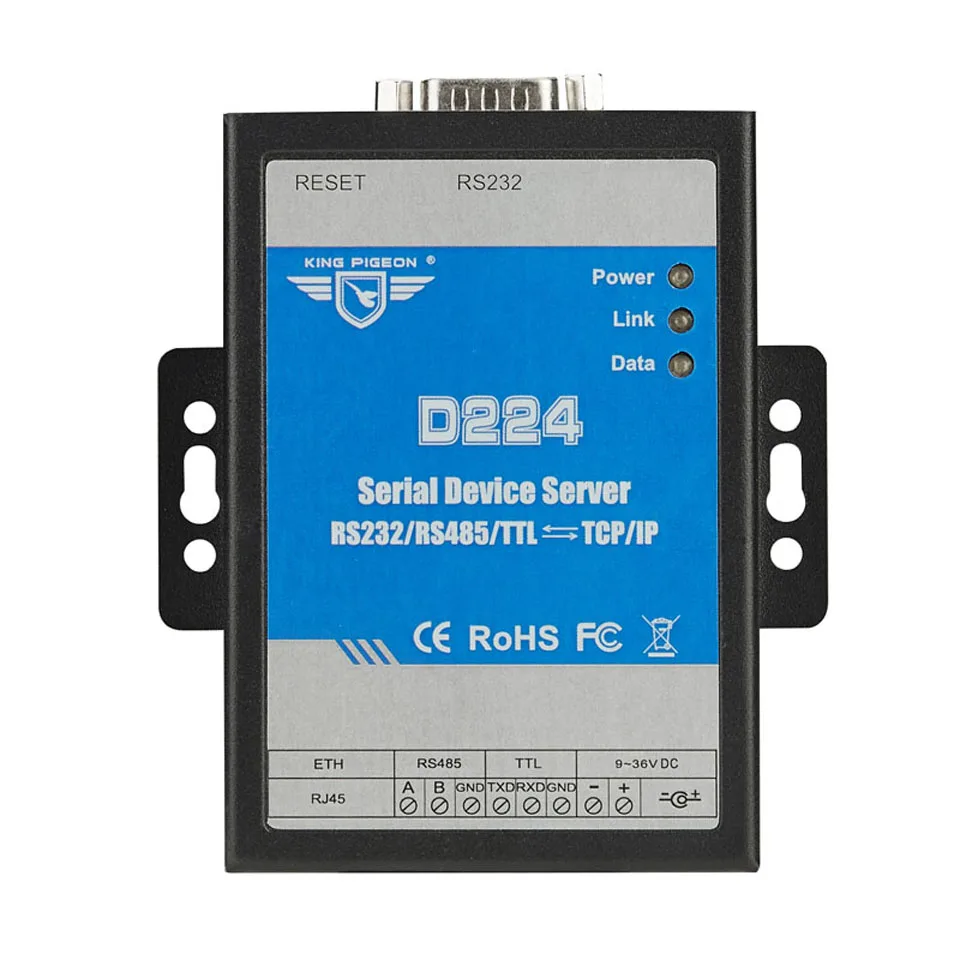 RS485/RS232/TTL к TCP/IP Modbus RTU к Modbus TCP конвертер Modbus RTU шлюз