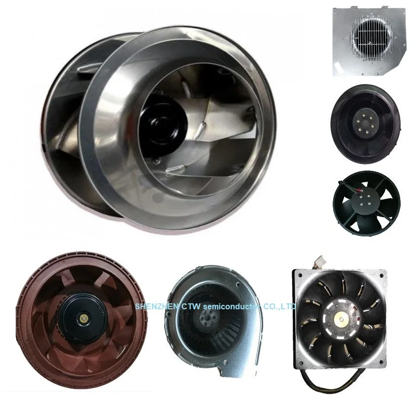 TYP 6424/2U     24V 18W 172*51 3 line Aluminum frame fan     New original