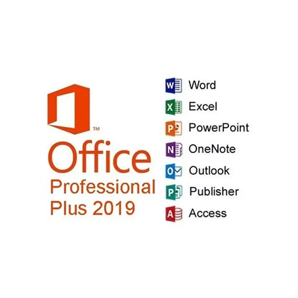 Подвязка MS аккаунта Office 2019 Профессиональный плюс-ключ отправка по электронной почте офис PP лицензионный