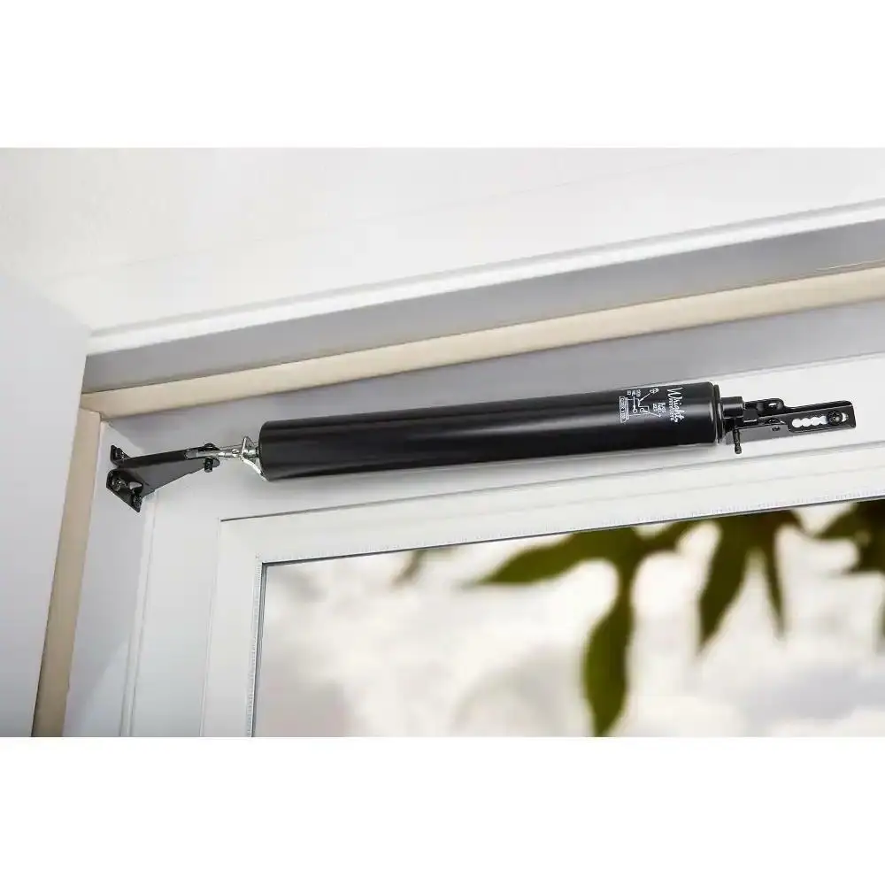 High Quality Hydraulic Aluminum Automatic Soft Black Door Closer Bottom Door Closer Hydraulic Heavy Duty