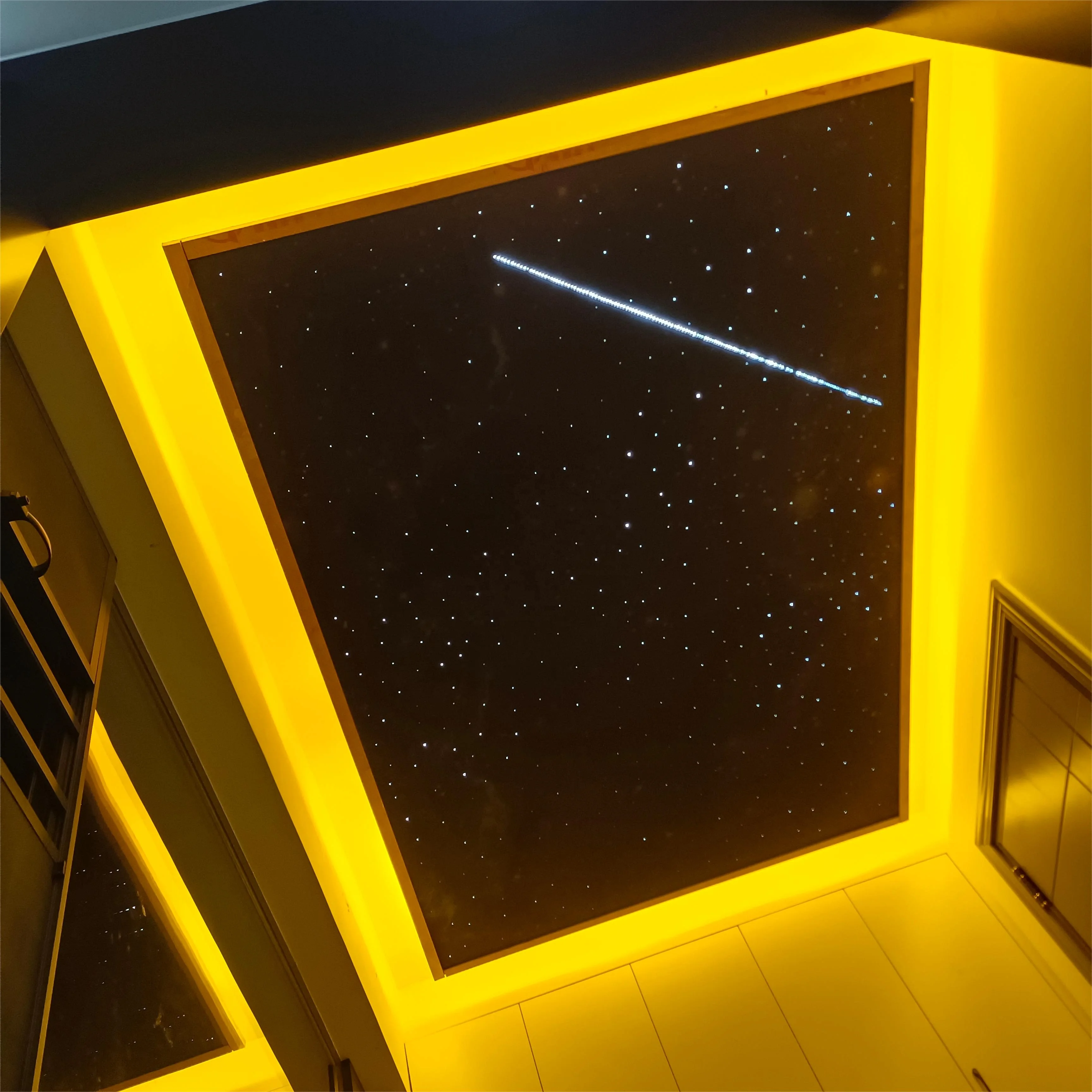 Custom 16W Shooting Star Light Kit for Cinema Ceiling Decor LED Fiber Optic Light Kits