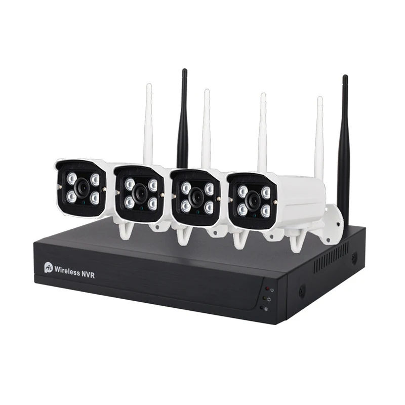 Network Hd 8 Channel Kit Nvr Dvr Set System Ip Wireless Security Wifi Cctv Camera