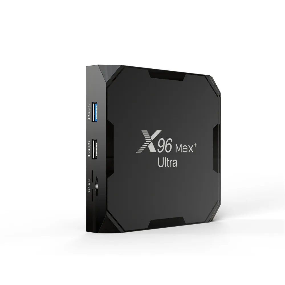 X96Max Plus Amlogic S905X4 Smart Android 11 TV Box Quad Core 4K TVBOX AV1 Dual WIFI USB3.0 HD 8K Media Player IPTV Box