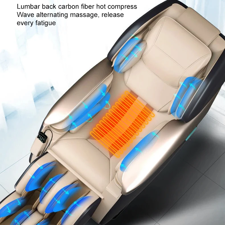 2023 OEM Best Selling Shiatsu Chair Ghe Massage Electric Foot Smart Chair Heat 3d 4D Zero Gravity Full Body Massage Chair Price