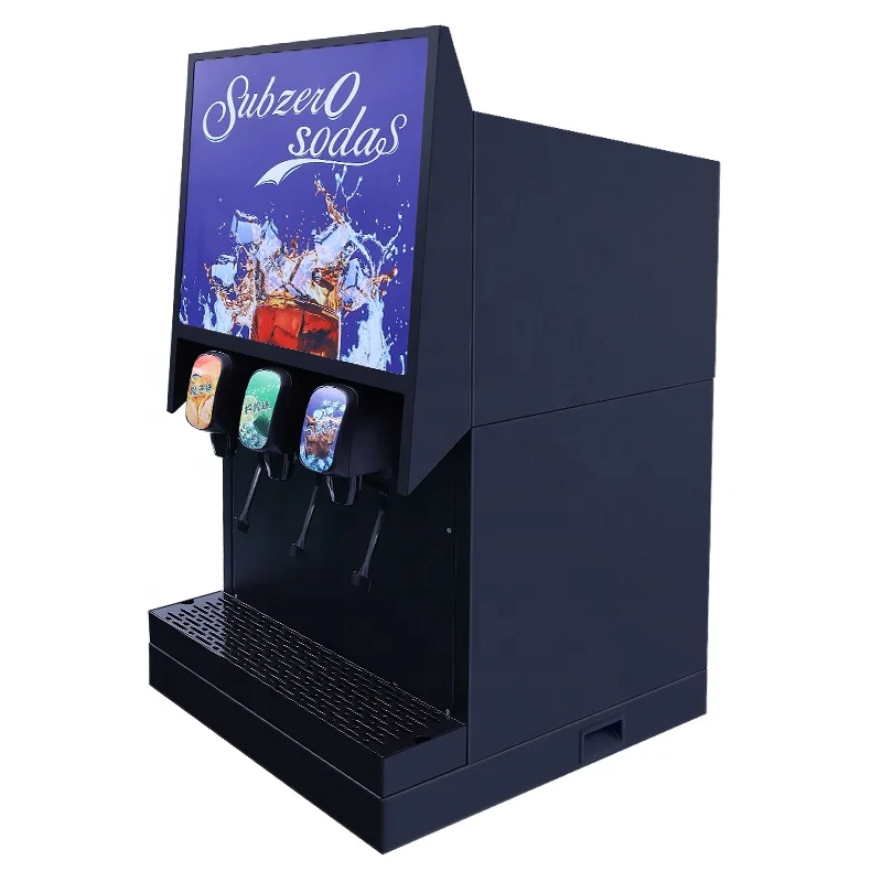 Commercial three-valve three-head Pepsi domestic small cold drink machine Coke machine