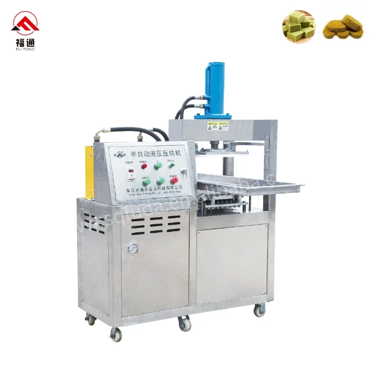Semi Automatic Coconut powder compactor Coconut cake machine Customization size Semi Automatic Green bean almond cookies machine