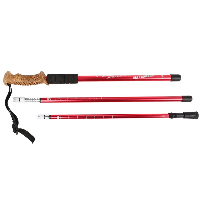 6061 телескопическая трость регулируемые Трекинговые трости сверхлегкие Походное оборудование