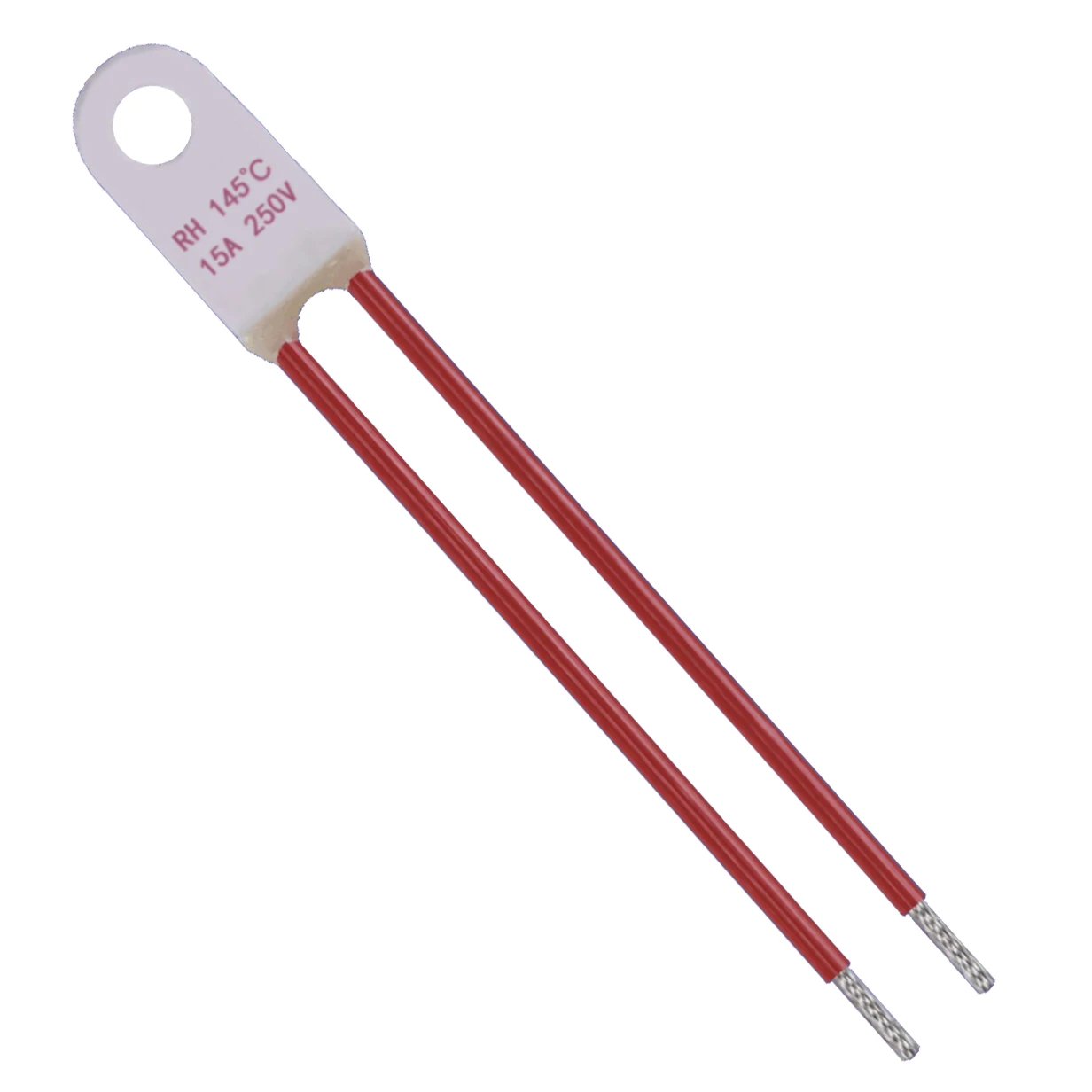 5A Non resettable RH thermal fuse for lamp ceramic RY fuse link with wire leads for ballast 15A source thermal fuse