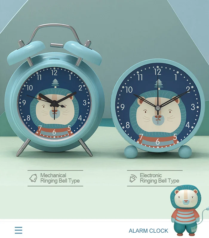 New Stitch Cartoon Fashion Super Cute Digital Alarm Clock