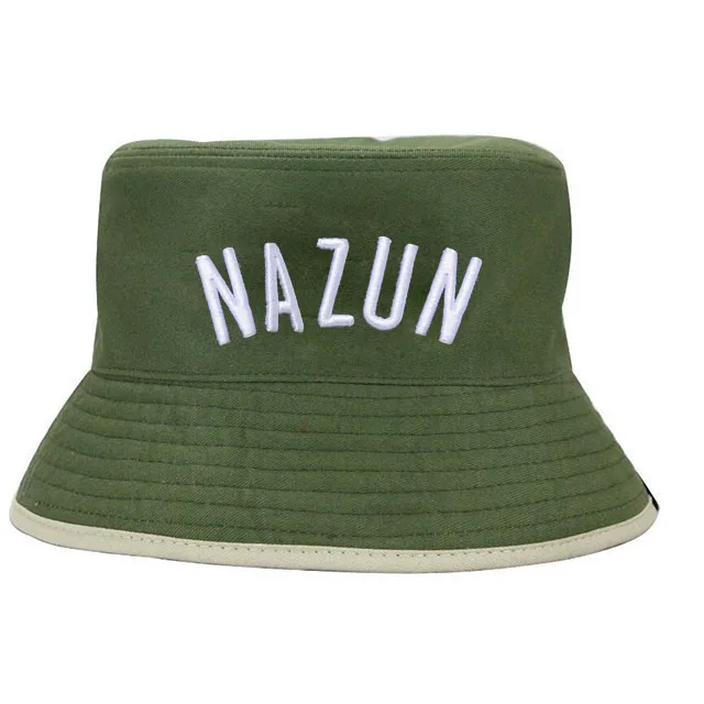 Custom bucket hat with string