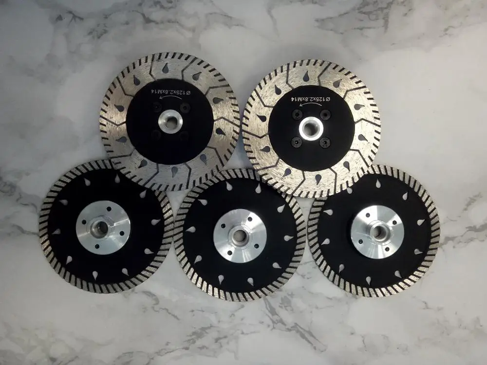 75mm-230mm Hot pressed saw blade cutting and grinding for Granite ,marble ,concrete
