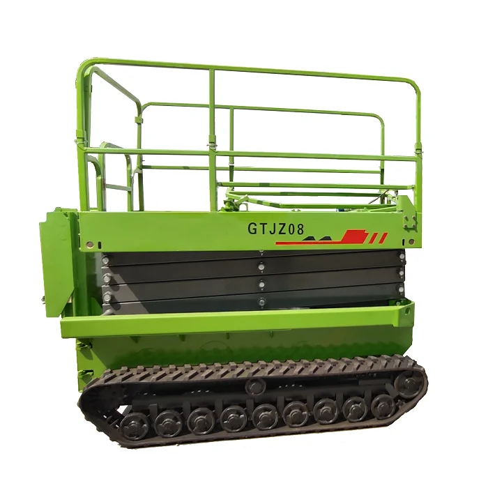 6 м 8 м 10 м 12 м Мобильный гусеницах Электрический передвижной ножничный подъемник по отличной цене