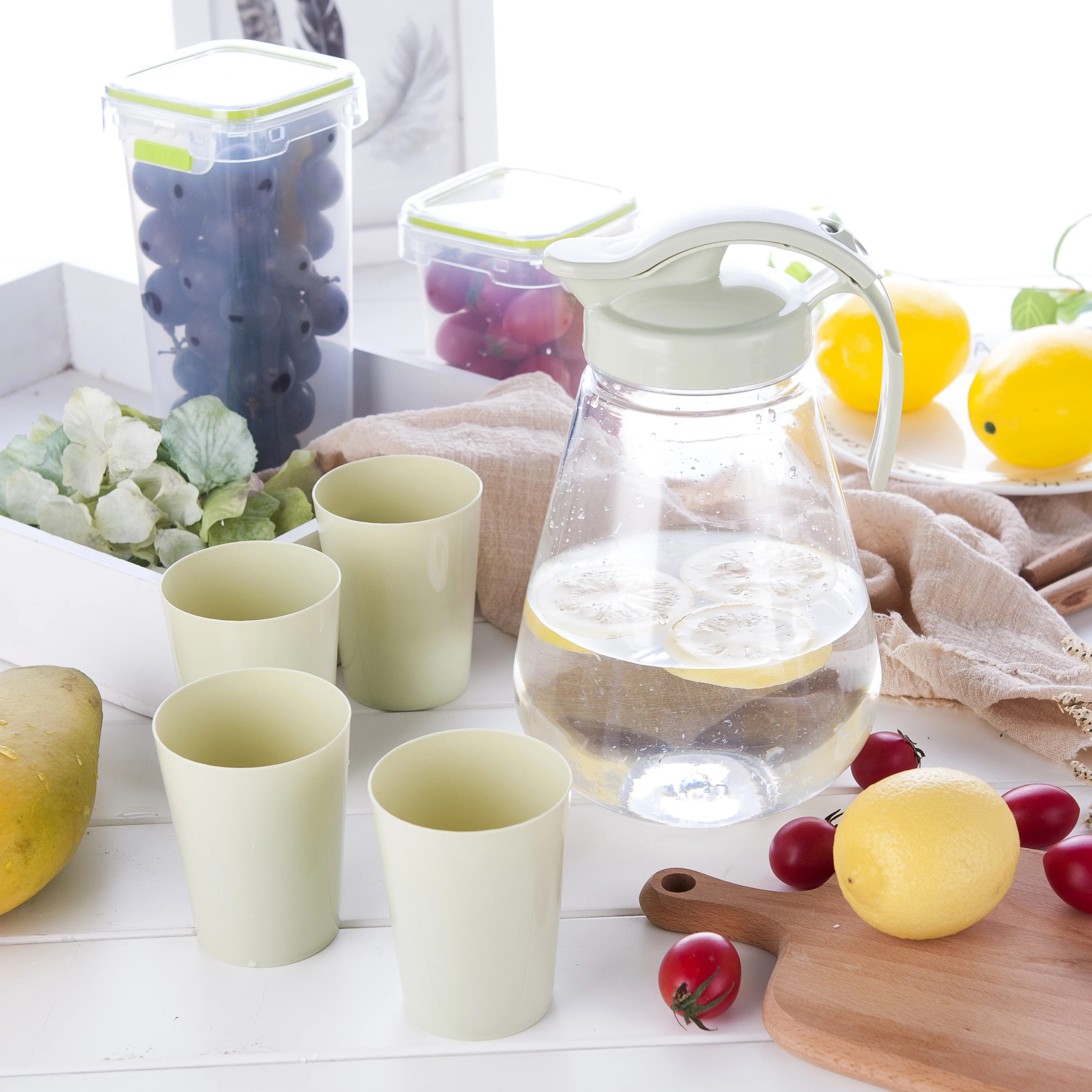 
Hot Sale Customed Color Coffee Water Pot Drinking Water Pot Cold Water Jug 