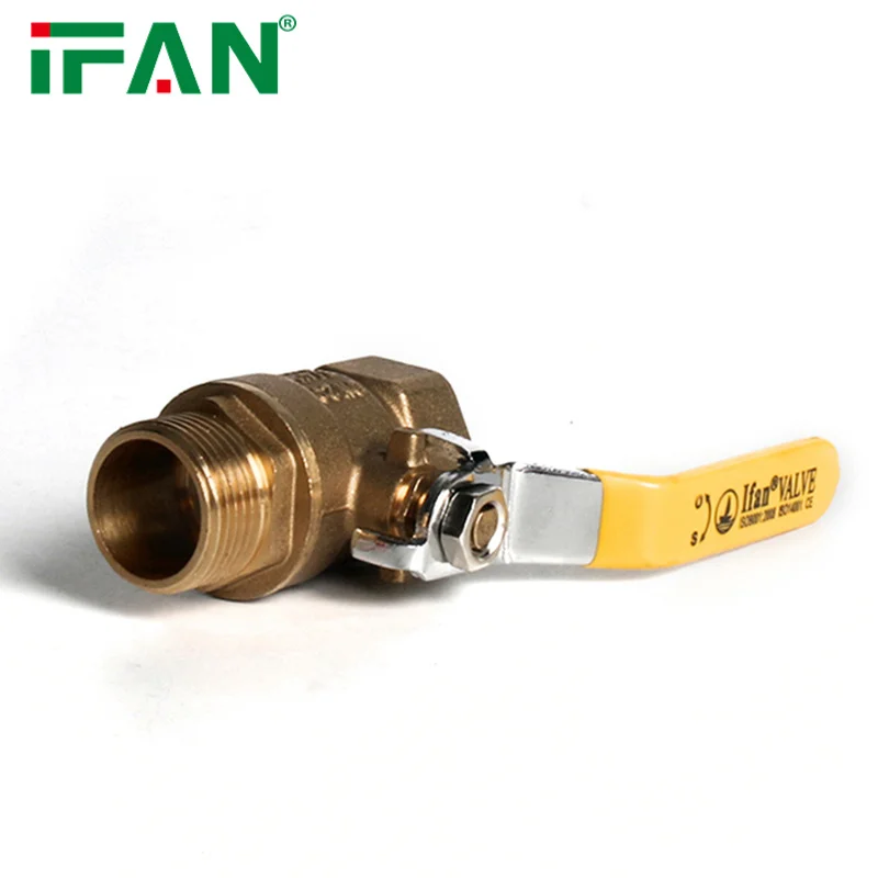 IFAN Full Custom High Pressure Female Male Thread Valve Brass Ball Valve Gas Ball Valve