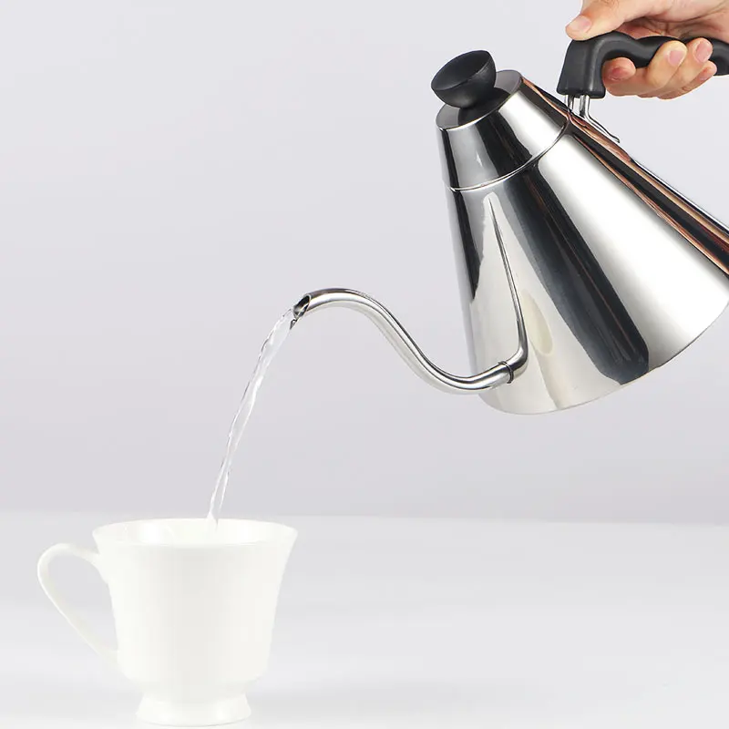 smart stovetop stainless steel electric coffee gooseneck kettle with thermometer temperature control