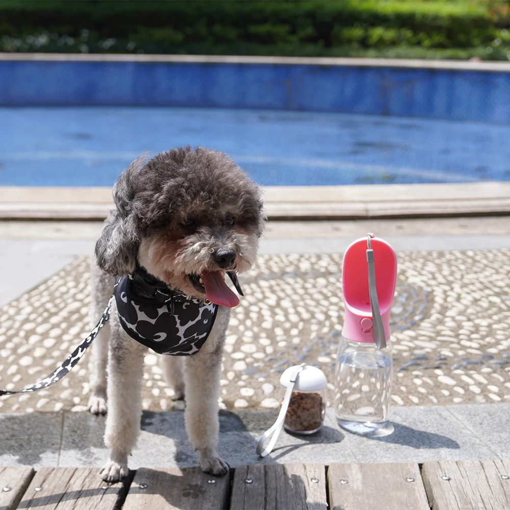 New Design Outdoor Travel Pet Water Food Bottle Dog Water Bottle