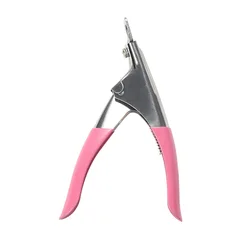 High Quality Stainless Steel Nail Art French U Shape UV Gel Nail Clipper for Thick Nails