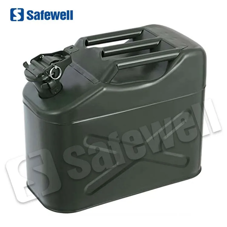 SWJC 04 stainless steel fuel tanks car cooking oil Vertical  Metal jerry can holder 5l